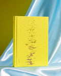 Virginia Woolf's To the Lighthouse book by published by Aatos Editions. The book is on a light blue background with shadows.